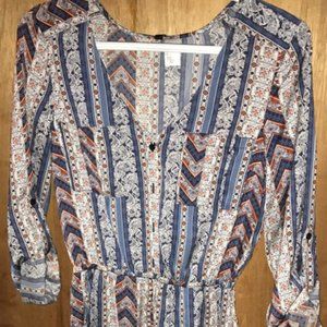 Patterned Romper